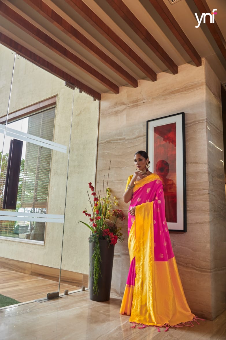 Ynf Paisley Festive Wear Heavy Designer Art Silk Saree Collection